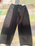 優(yōu)衣庫女裝快干休閑廓形褲運動(dòng)彎刀鐮刀褲高腰速干新款479619 09 黑色 XL /165/76A 曬單實(shí)拍圖