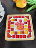 喆翙八一建軍節(jié)手工diy馬賽克杯墊手工幼兒園活動(dòng)愛(ài)國(guó)情懷主義建黨節(jié)創(chuàng)意禮物 【心形-我愛(ài)China】 曬單實(shí)拍圖
