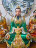黃銅太上老君神像彩繪道家三清道祖銅像家用供奉元始天尊擺件大號(hào) 銅彩精工款-50號(hào)三清道祖一套 曬單實(shí)拍圖