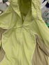 蕉下（beneunder）防曬衣女防曬服冰絲涼感透氣黑膠帽檐戶外防紫外線 輕鵝黃 M 曬單實(shí)拍圖