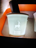 景德鎮(zhèn)陶瓷新中式影青瓷茶杯辦公杯大容量家用帶過濾帶蓋馬克杯喝水杯子 駝鈴茶漏杯 曬單實拍圖