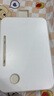JCZS德國品牌可折疊床上小桌子學(xué)習書(shū)桌筆記本電腦桌支架懶人臥室飄窗 加大號【皚雪白】長(cháng)70*寬40*高28 曬單實(shí)拍圖