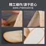 夢庭 一次性拖鞋 家用待客旅行出差麻棉布拖鞋酒店專用【20只/10雙】 曬單實拍圖