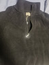馬登工裝美式半拉鏈立領(lǐng)毛衣男秋季半高領(lǐng)豎線(xiàn)肌理百搭彈力男士針織衫 炭黑色 (寬松偏大) M (170) 曬單實(shí)拍圖