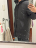 皮爾卡丹三防羽絨服男士中長款2023新款連帽保暖加厚冬裝白鴨絨大毛領(lǐng)休閑 灰色 L【建議120-140斤】 曬單實拍圖
