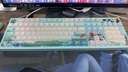阿米洛  洛神  家用機械鍵盤(pán)三模105鍵RGB燈 游戲鍵盤(pán) 辦公鍵盤(pán) 105鍵 三模 熱插拔 RGB  臻靜軸 曬單實(shí)拍圖