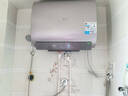 美的（Midea）60升玲瓏超薄雙膽扁桶電熱水器3300W變頻 水電分離鎂棒免換一級能效F6033-UDmini國家補貼以舊換新 曬單實拍圖