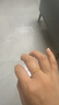 中鑫珠寶古法小麻花足金999戒指黃金戒指女生精美首飾指環(huán)送女友 1.51g（17圈號） 曬單實(shí)拍圖