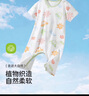 俞兆林（YUZHAOLIN）兒童連體睡衣夏季薄款男女童短袖連體衣寶寶哈衣童裝 汽車(chē)挖掘機(jī) 曬單實(shí)拍圖