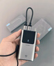 CUKTECH酷態(tài)科【3C認(rèn)證可上飛機(jī)】10號(hào)超級(jí)電能棒mini10000毫安時(shí)充電寶55W快充自帶線適用蘋果/小米/華為 曬單實(shí)拍圖