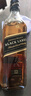 尊尼獲加（JOHNNIE WALKER）洋酒 12年黑方黑牌500ml 蘇格蘭調和型威士忌無(wú)盒 曬單實(shí)拍圖