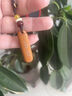 金水堂上上簽項鏈桃木護(hù)身符吊墜銀絲鑲嵌男女禮物情侶毛衣鏈禮品掛件 吊墜款 曬單實拍圖