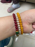 七可朱砂手串男女士通用高級感紅繩五路財神手鏈生日禮物送女朋友老婆 曬單實(shí)拍圖