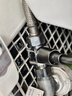 貝意品水龍頭分水器一分二轉接頭廚房洗碗機進水三通分水閥一進二出角閥 曬單實拍圖