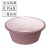 福愛家臉盆特厚38cm洗臉盆洗衣盆洗腳盆洗菜盆學(xué)生盆泡腳盆桶粉1只裝 曬單實拍圖