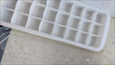 首力食品級硅膠冰格速凍制冰商用家用冰塊模具帶蓋冰箱大塊制冰冰格 2025夏季新款【速凍型+秒脫?！?冰塊制冰器-【藍色24格】 曬單實拍圖