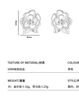 勞梨2024新款s999純銀耳釘女氣質(zhì)高級(jí)感耳環(huán)螺絲擰扣耳骨釘甜美銀耳飾 彎鉤款 曬單實(shí)拍圖