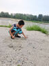 李寧童鞋兒童運(yùn)動(dòng)鞋男大童透氣網(wǎng)孔一腳蹬兩穿休閑鞋36YKCU088-21 曬單實(shí)拍圖