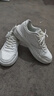 鴻星爾克春秋季新款皮面防滑耐磨專(zhuān)柜男鞋休閑百搭透氣小白鞋板鞋男鞋 1190正白淺灰 40 (250mm) 曬單實(shí)拍圖