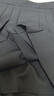 伊芙麗（eifini）蔣欣代言時(shí)髦百搭顯瘦miu系學(xué)院風(fēng)百褶半身裙女2025新款 黑色 M 105-115斤 曬單實(shí)拍圖