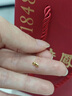 老鳳祥18K金耳線(xiàn)女愛(ài)心耳飾時(shí)尚輕奢百搭生日新年情人節禮物送女友老婆 愛(ài)心18K耳線(xiàn)*品牌禮盒 曬單實(shí)拍圖