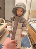 巴拉巴拉童裝男童羽絨服冬裝撞色連帽外套潮201424107111 曬單實拍圖