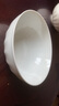 景德鎮陶瓷家用中式高溫白瓷飯碗湯碗面碗純白簡(jiǎn)約無(wú)鉛餐具喬遷之喜送禮 月白-6英寸素影碗*4（簡(jiǎn)易包裝） 曬單實(shí)拍圖