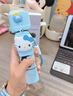 君吻大疆pocket3硅膠套保護(hù)可愛軟膠口袋相機(jī)配件運(yùn)動相機(jī)保護(hù)套 標(biāo)準(zhǔn)版藍(lán)蝴蝶結(jié)大貼片凱蒂貓 藍(lán)硅膠套+藍(lán)編織繩 曬單實(shí)拍圖