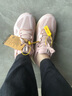 耐克NIKE女跑步鞋AIR ZOOM STRUCTURE 25運(yùn)動(dòng)鞋HV5161-600粉紅牛津36 曬單實(shí)拍圖
