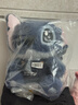 名創(chuàng)優(yōu)品（MINISO）迪士尼12號(hào)史迪奇坐姿公仔毛絨玩具玩偶抱枕生日禮物女 背帶褲款 曬單實(shí)拍圖