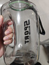 富光噸杯桶大容量塑料杯水杯Tritan刻度吸管運動戶外水壺杯子1600ML 曬單實拍圖