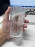 領(lǐng)臣（LINGCHEN）冰川紋玻璃杯雞尾酒咖啡可樂飲料杯子家用高級網(wǎng)紅ins風(fēng)水杯套裝 曬單實(shí)拍圖