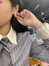 老鳳祥耳釘女純銀99耳環(huán)耳飾2025年新款輕奢小眾高級感女生生日禮物女士 TY406甜蜜相愛(ài)足銀耳釘三件套 曬單實(shí)拍圖
