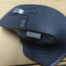 羅技（Logitech）大師系列 MX Master 3S 無(wú)線藍(lán)牙鼠標(biāo) 人體工學(xué) 辦公 靜音鼠標(biāo) 高端 石墨黑 帶無(wú)線接收器 曬單實(shí)拍圖