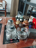 一號茶雙上水全自動(dòng)底部上水燒水壺高鵬防爆玻璃304嵌入式臺面兩用茶桌整套電熱水壺家用燒水養生壺套裝 1.2L 黑色20*37-雙邊上水-四合一款 曬單實(shí)拍圖