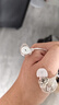 興戈（SIMGOT） EW100 入耳式有線(xiàn)耳機動(dòng)圈HiFi電腦游戲電競音樂(lè )耳塞 EW100透明版 3.5帶麥 曬單實(shí)拍圖