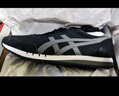 Onitsuka Tiger鬼塚虎復(fù)古男女鞋子低幫舒適休閑鞋運動鞋DUALIO 黑色/灰色(1183C315-001) 42 曬單實拍圖