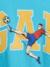 Gap男童2025夏季新款趣味印花logo純棉短袖T恤兒童裝美版781868 天藍(lán)色 120 /64(6-7歲) 曬單實(shí)拍圖