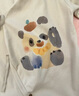 巴厘小豬【反季清倉】【反季清倉】【3件套】新生兒嬰兒衣服純棉四季長袖 水彩熊貓 【3件裝】 59cm 曬單實拍圖