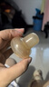 世喜安撫奶嘴0-3-6個月防脹氣 新生嬰兒夜用扁頭哄睡 全硅膠超輕air款 曬單實拍圖
