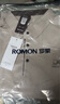 羅蒙（ROMON）無痕冰絲短袖t恤男翻領(lǐng)2025新款純色寬松商務休閑打底衫半袖上衣 米色 2XL 曬單實拍圖