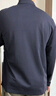 KOLON SPORT/可隆戶外吸濕速干T恤 男子S-FUNCTIONAL半拉鏈長袖內(nèi)搭 LHZT5AN023-BK 黑色 XL 180/100A 曬單實拍圖