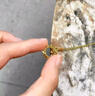 中國黃金（CHINA GOLD）黃金項鏈女士足金莫比烏斯環(huán)吊墜套鏈七夕情人節(jié)禮物送女朋友老婆 今/次日達(dá) 精工約3.1-3.2g玫瑰/情人節(jié)禮盒 曬單實拍圖