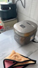 美的（Midea）電飯煲0涂層316L母嬰級(jí)不銹鋼2L易清潔家用1-2人低糖瀝米飯迷你電飯鍋微壓以舊換新AFB2022LS 曬單實(shí)拍圖