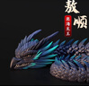 贊尼四海龍王玩具3d打印龍敖丙夜光關(guān)節(jié)可動(dòng)男孩兒童擺件哪吒周邊玩具 【敖光東海龍王】黑白 高品質(zhì)27cm 曬單實(shí)拍圖