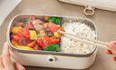 九陽(yáng)（Joyoung）電熱飯盒加熱飯盒神器上班族辦公室插電飯盒316L母嬰級材質(zhì)便當盒F09H-FH100 曬單實(shí)拍圖