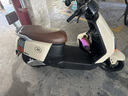 愛瑪電動摩托車輝騰72V32AH長續(xù)航130KM高顏值外賣家用舒適出行智能電動車 茶白 曬單實(shí)拍圖