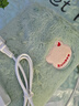 彩虹暖手寶熱水袋 電熱暖手寶暖肚子暖水袋暖腳暖身暖手寶寶充電 綠色 曬單實(shí)拍圖