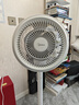 美的（Midea）【暴風循環(huán)】空氣循環(huán)扇大風量搖頭電風扇家用臺式落地扇輕音臥室節(jié)能小風扇柔風輕羽扇 FGA24TQ 曬單實拍圖