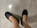 大東淺口鞋女鞋2025早春新款甜美蝴蝶結(jié)氣質(zhì)套腳低跟單鞋1225 黑色 37 曬單實(shí)拍圖